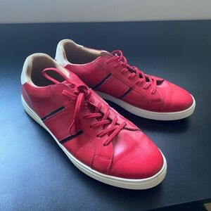 Ando red casual shoes